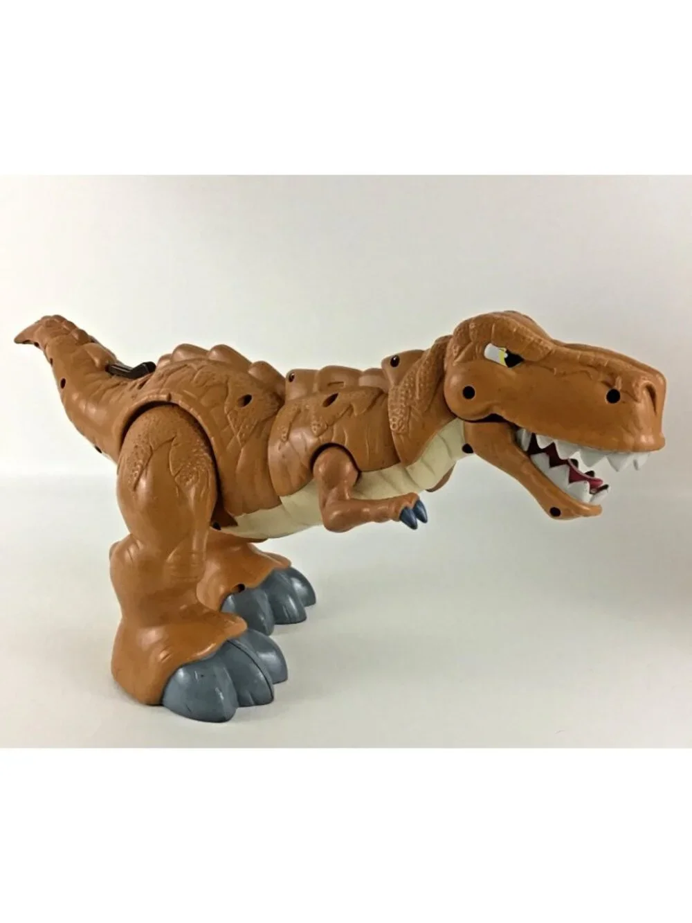 Imaginext Mega T-Rex Dinosaur Action Figure Motorized Sound Effects 2011 Mattel